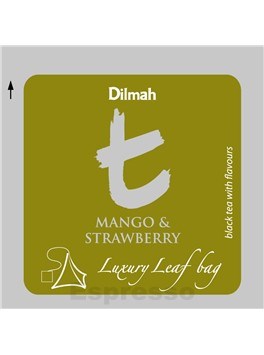 Dilmah T-series Černý čaj s mangem a jahodou 2 g