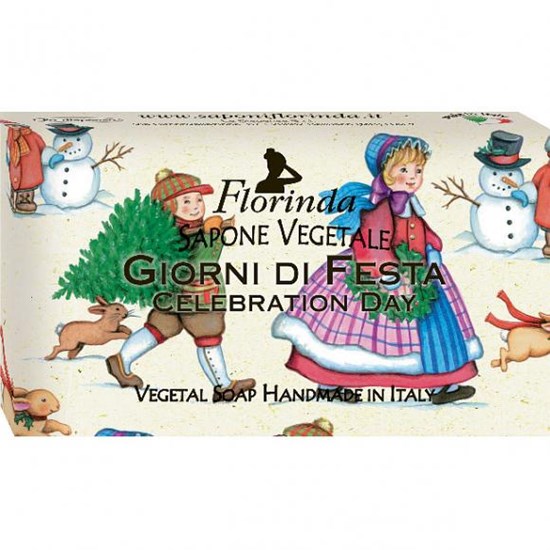 La Dispensa Florinda Giorni Di Festa Italské přírodní mýdlo 100 g