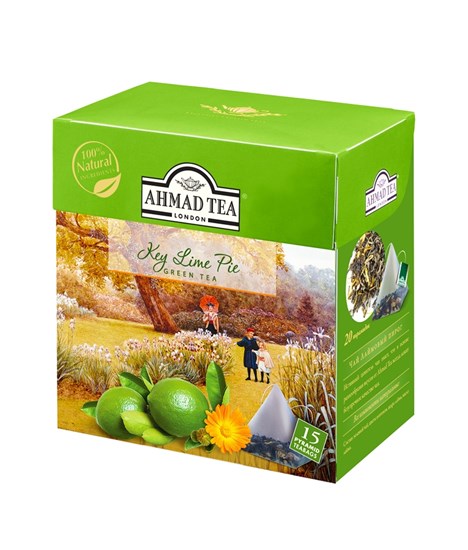Ahmad Tea Pyramids Key Lime Pie 15 x 1,8 g