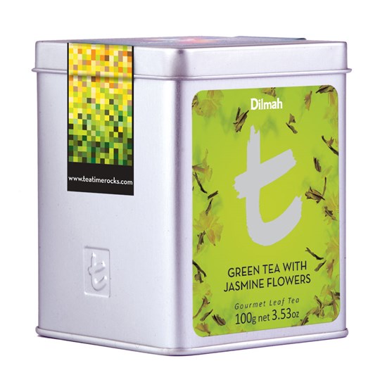 Dilmah T-series Green Tea With Jasmine Flowers Zelený čaj s květy jasmínu 100 g