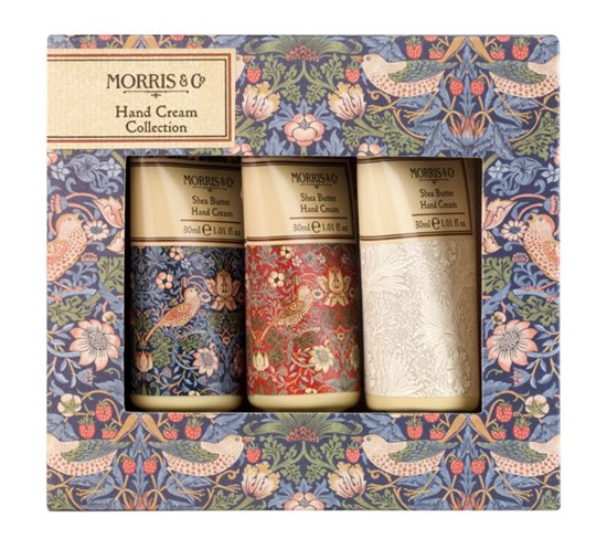 Heathcote & Ivory Morris & Co. Strawberry Thief Kolekce krémů na ruce 3 x 30 ml