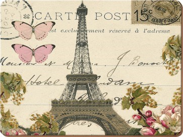 Creative Tops Everyday Home Paris Postcard Korkové podložky 29 x 21,5 cm