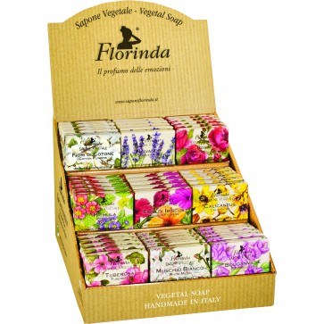 La Dispensa Florinda Italská mýdla Flower 45 x 50 g