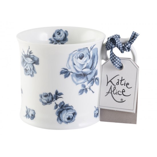 Creative Tops Katie Alice Vintage Indigo Porcelánový hrnek Floral 400 ml
