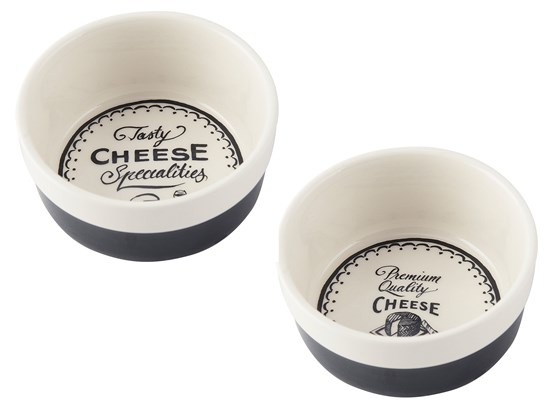 Creative Tops Gourmet Cheese Keramické misky na zapékání sýrů 2 x 13 cm