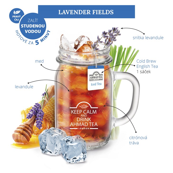 Ahmad Tea Cold Brew Recepty na ledové čaje