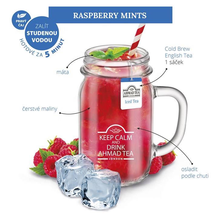 Ahmad Tea Cold Brew Recepty na ledové čaje