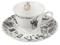 Creative Tops V&A Alice In Wonderland Porcelánový šálek s podšálkem na espresso 100 ml