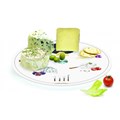 Easy Life Kitchening Kitchen Basic Otočné skleněné prkénko na sýry 32 cm, obrázek 3