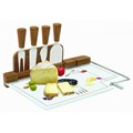 Easy Life Kitchening Kitchen Basic Skleněné prkénko s noži na sýry 31,5 x 20 cm, obrázek 3