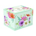 Easy Life Skleněný hrnek s porcelánovým sítkem Cottage Flower 275 ml, obrázek 2