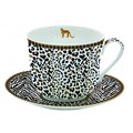 Easy Life Atmosphere Savana Porcelánový šálek s podšálkem 400 ml, obrázek 2