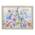 Creative Tops Meadow Floral Servírovací tác s polštářem 44 x 33 cm