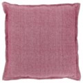 Unique Living Hladký polštář Rib vínový 45 x 45 cm
