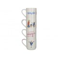 Creative Tops Roald Dahl Sada čtyř porcelánových hrnků Matilda 4 x 250 ml, obrázek 2