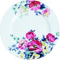 Kitchen Craft Mikasa Clovelly Porcelánový dezertní talíř s květy 19 cm