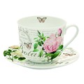 Easy Life Jardin Botanique Porcelánový šálek s podšálkem 400 ml, obrázek 2