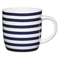 Kitchen Craft Porcelánový hrníček Nautical Stripe 425 ml