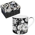 Easy Life Black Baroque Porcelánový hrnek Black Garden Flowers 300 ml, obrázek 2