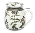 Könitz My Favourite Tea Porcelánový hrnek se sítkem s pokličkou Peppermint 420 ml