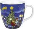 Könitz Porcelánový hrnek Carol Singers s fosforeskujícími hvězdičkami 430 ml