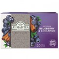 Ahmad Tea Ovocný čaj Borůvka a skořice 20 x 2 g, obrázek 2