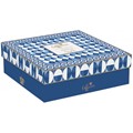 Easy Life Geometric Blue Porcelánové šálky s podšálky na kávu 6 x 100 ml, obrázek 2