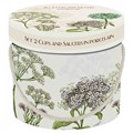 Easy Life Botanica Green Porcelánové šálky s podšálky na čaj 2 x 240 ml, obrázek 2