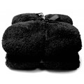 Unique Living Heboučká deka Teddy černá 150 x 200 cm