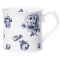 Katie Alice Vintage Indigo Porcelánový hrnek Floral 400 ml