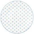 GreenGate Laurie Porcelánový dezertní talíř Pale Blue 20,5 cm