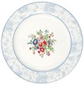 GreenGate Ailis  Porcelánový jídelní talíř White 26,5 cm