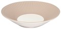 GreenGate Alice Porcelánový talíř na těstoviny Creamy Fudge 23,5 cm
