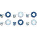 Easy Life Sea Dreams Porcelánový šálek s podšálkem na kávu stůl 100 ml, obrázek 2