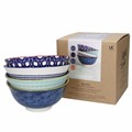 Kitchen Craft Sada keramických misek Blue 4 ks, obrázek 4