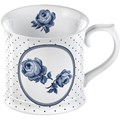 Creative Tops Katie Alice Vintage Indigo Porcelánový hrnek Floral Spot 400 ml, obrázek 2