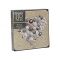 Creative Tops Everyday Home Shell Heart Korkové prostírání pod skleničky 10,5 x 10,5 cm, obrázek 2