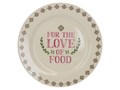 Creative Tops Stir It Up Vánoční dezertní talíř For The Love Of Food 21 cm