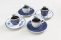 Creative Tops Katie Alice Vintage Indigo Porcelánové hrnky na espresso 4 x 80 ml, obrázek 2