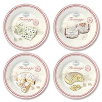 Easy Life Fromage Porcelánové talíře na sýry 19 cm