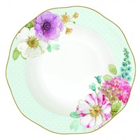 Easy Life Porcelánový polévkový talíř Cottage Flower 22 cm