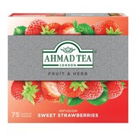 Ahmad Tea Ovocný čaj  Sladké jahody 75 x 1,8 g