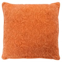 Unique Living Romantický polštář Neva oranžový 45 x 45 cm