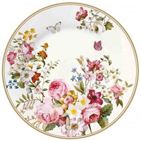Easy Life Blooming Opulence Cream Porcelánový dezertní talířek 19 cm