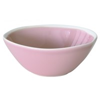 Easy Life Abitare Porcelánový polévkový talíř světle růžový 18 cm
