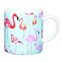 Kitchen Craft Porcelánový hrníček na espresso Flamingo 80 ml