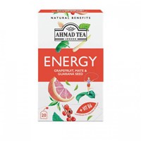 Ahmad Tea Energy Grapefruit, Mate & Guarana Seed 20 x 2 g