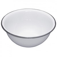 Kitchen Craft Living Nostalgia Smaltovaná miska bílá 15 cm