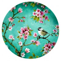 Easy Life Blossom Porcelánový dezertní talíř 19 cm