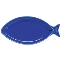 Easy Life Sea Friends Porcelánový servírovací talíř Blue 33 x 16 cm